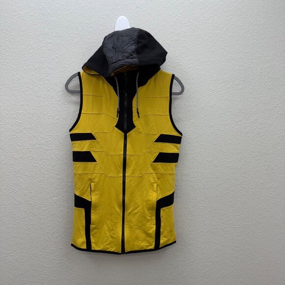 SuperX Marvel Wolverine Logan Sleeveless Full Zip Superhero Hoodie Mens sz Small - Picture 1 of 9